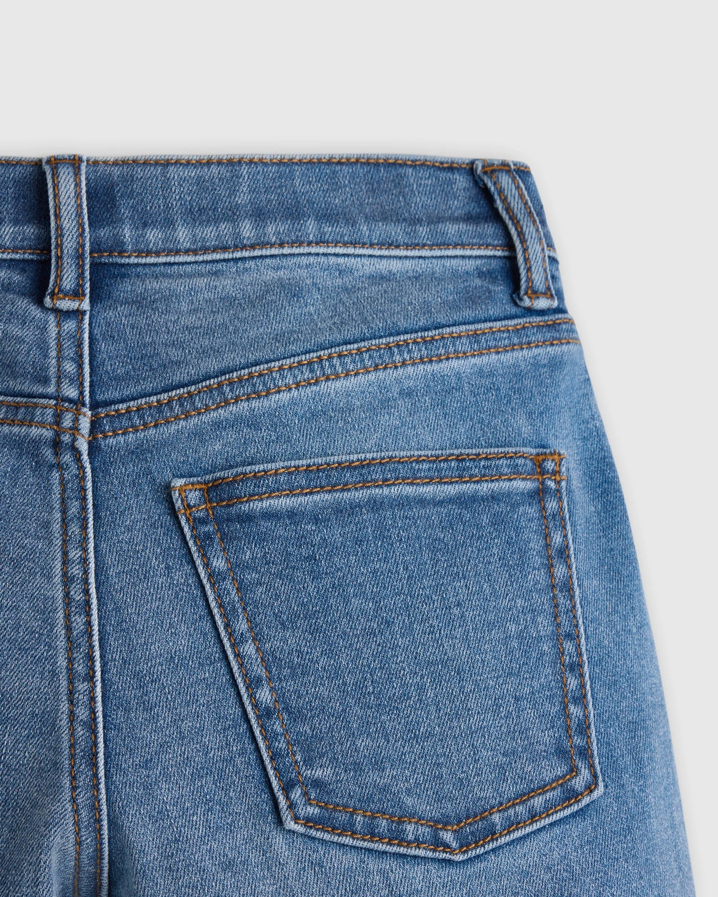 Boys Stretch Straight Jeans - 6 / Dark Wash