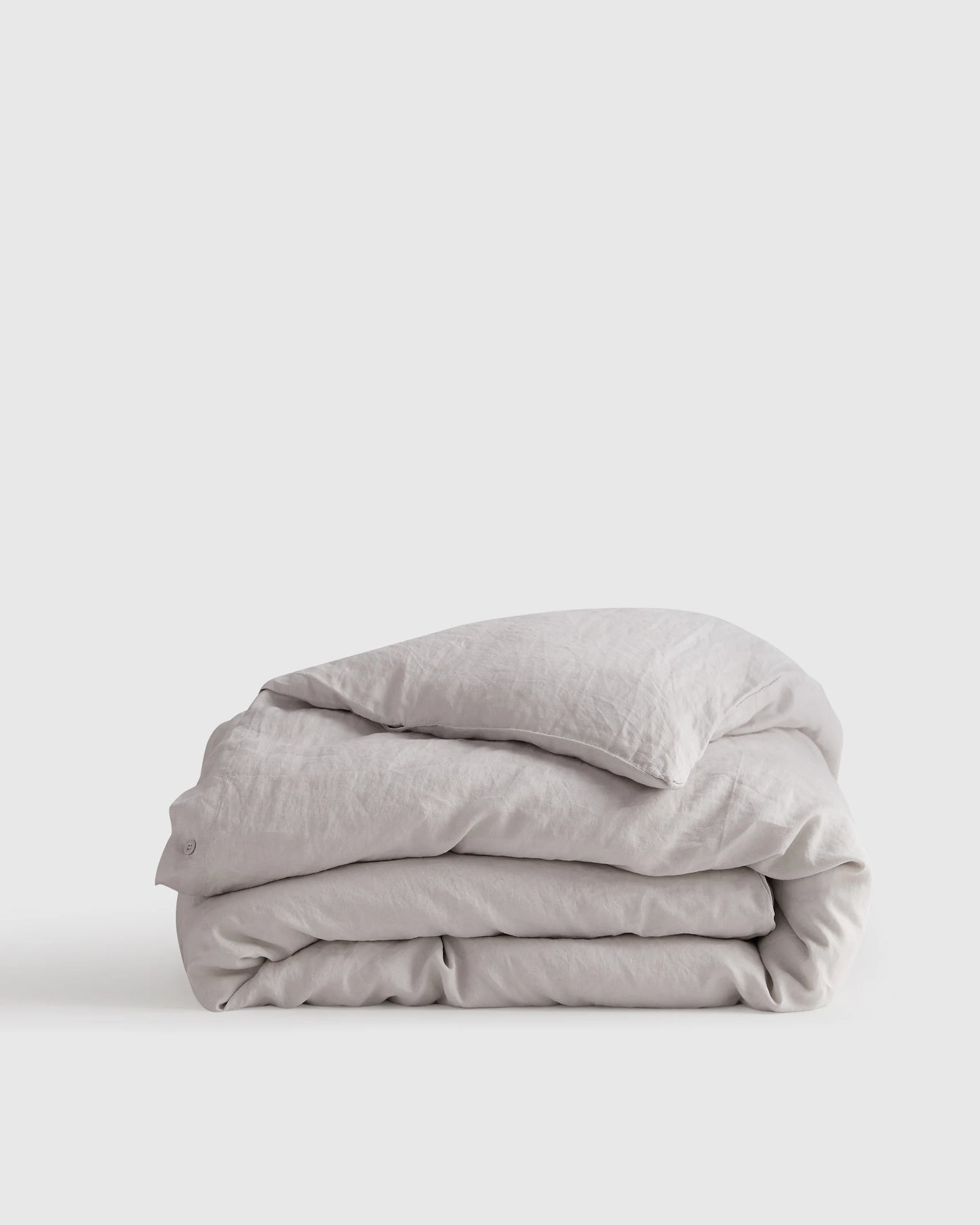 European Linen Duvet Cover - Twin / Peach