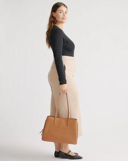 Vivienne Work Tote - One Size / Soft Ivory