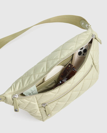 Transit Quilted Sling Bag - One Size / Black