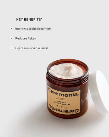 Papaya Scalp Scrub by Ceremonia - One Size / No Color
