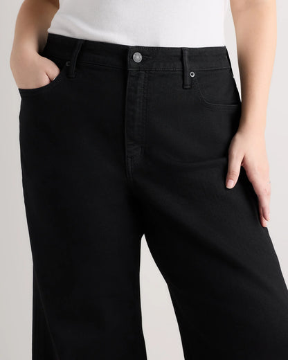 Bella Stretch Wide Leg Jeans - 33 / Midnight Blue