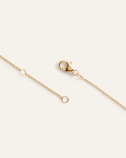 14K Gold Lab Grown Diamond Pear Solitaire Necklace - 1ctw - One Size / Yellow Gold