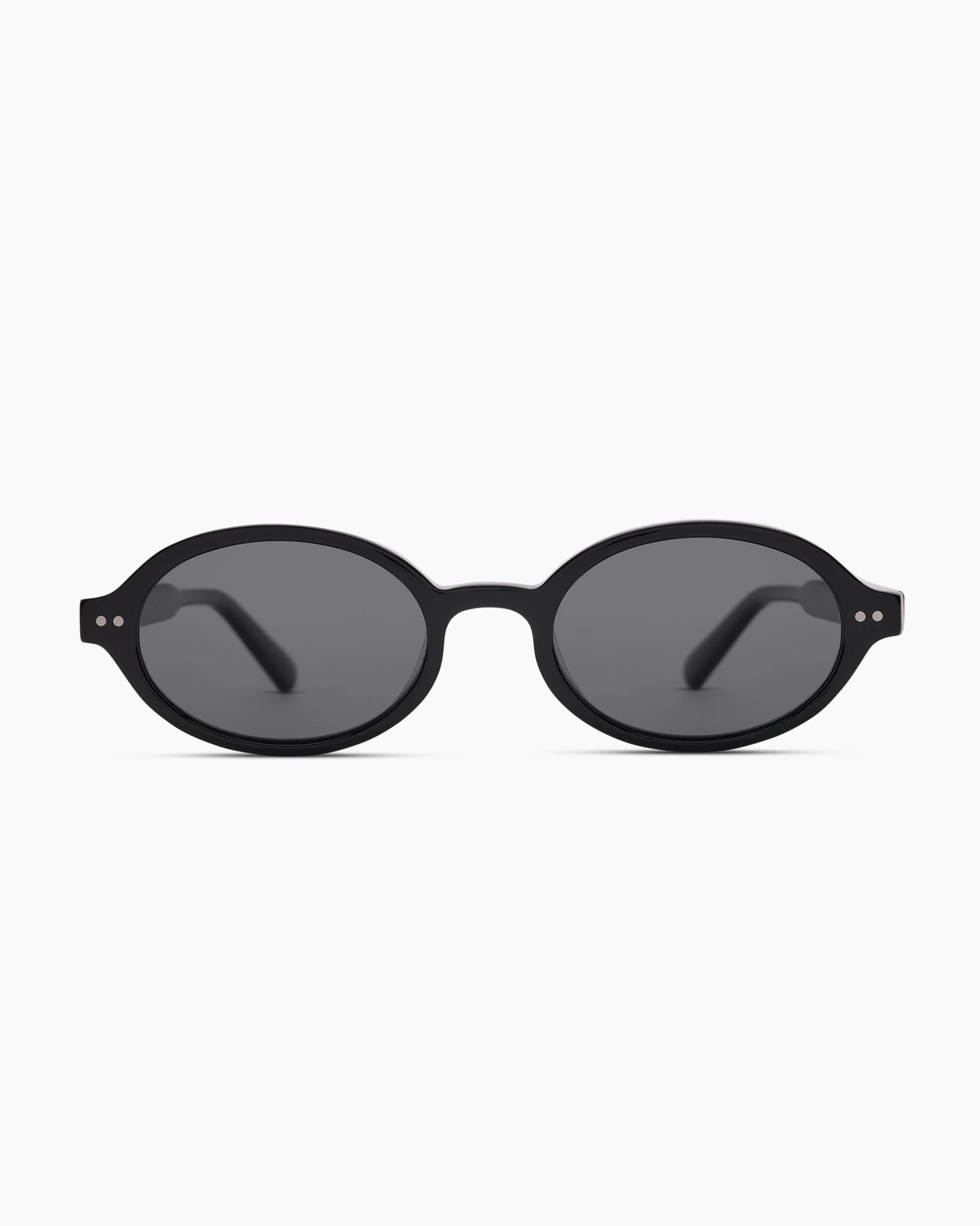 Mallorca Polarized Acetate Sunglasses - One Size / Black with Grey lens