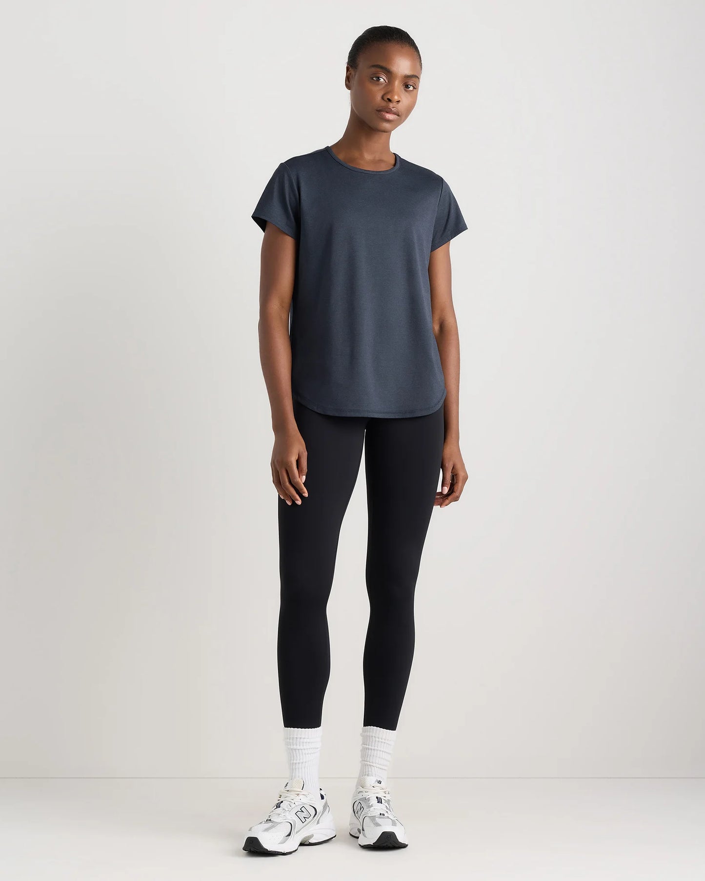 Flowknit Breeze Tee - XS / Heather Green