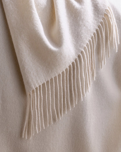 Mongolian Cashmere Throw - 50x60 / Heather Grey