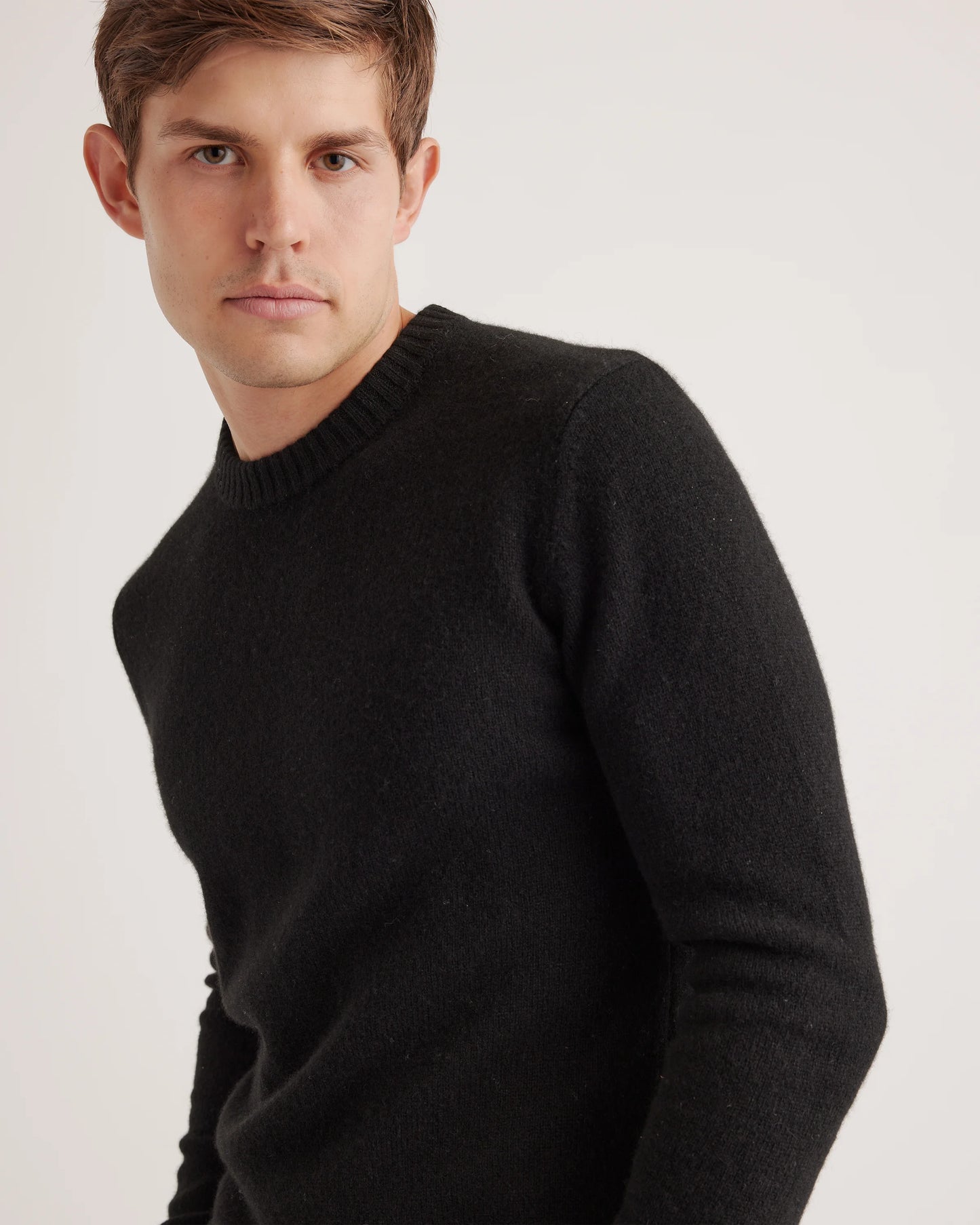 100% Yak Wool Crewneck Sweater - XS / Starry Night Navy