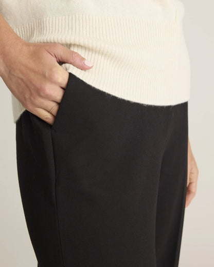 Ultra-Stretch Ponte Trouser - 0 / Navy