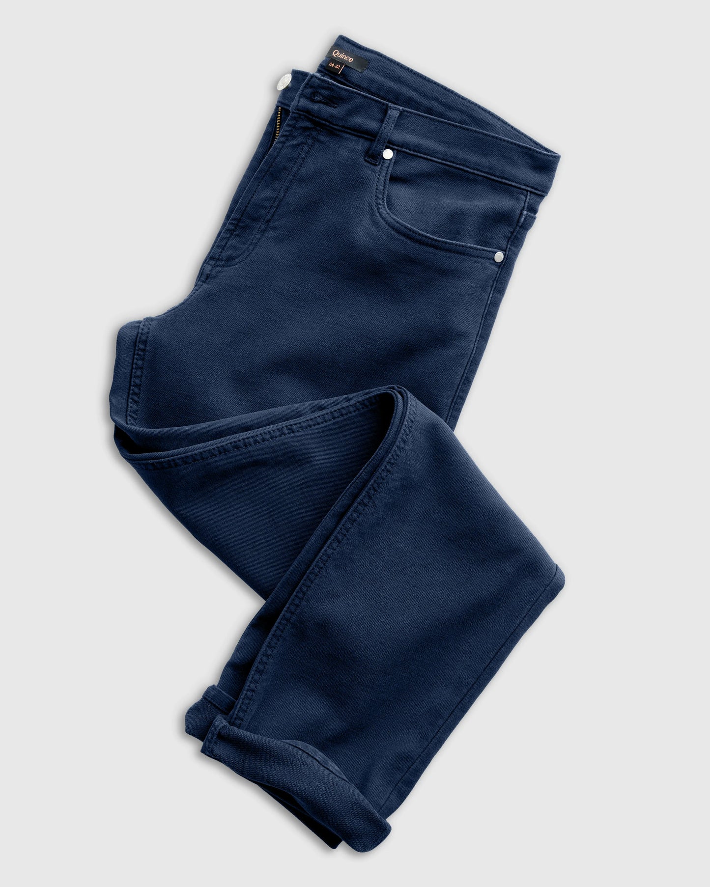 French Terry 5-Pocket Pants - Slim - 30X30 / Bayberry Olive