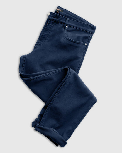French Terry 5-Pocket Pants - Slim - 30X30 / Bayberry Olive