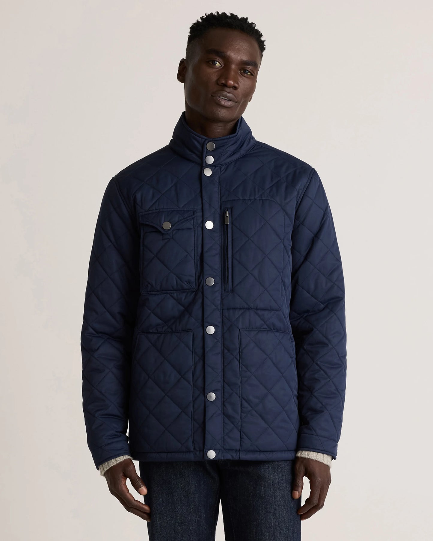 Featherless Quilted Utility Jacket - S / Verdant Pine