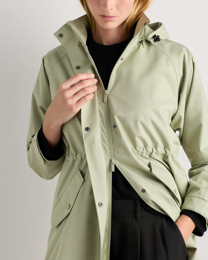 Weather Proof Rain Trench Coat - XS / Dark Spruce