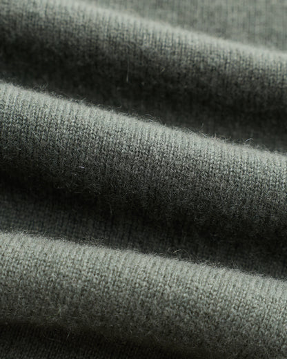 Mongolian Cashmere Crewneck Sweater - XS / Black