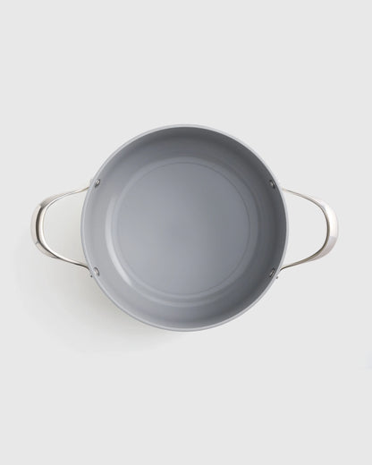 Ceramic Nonstick Soup Pot: 6QT - One Size / Navy