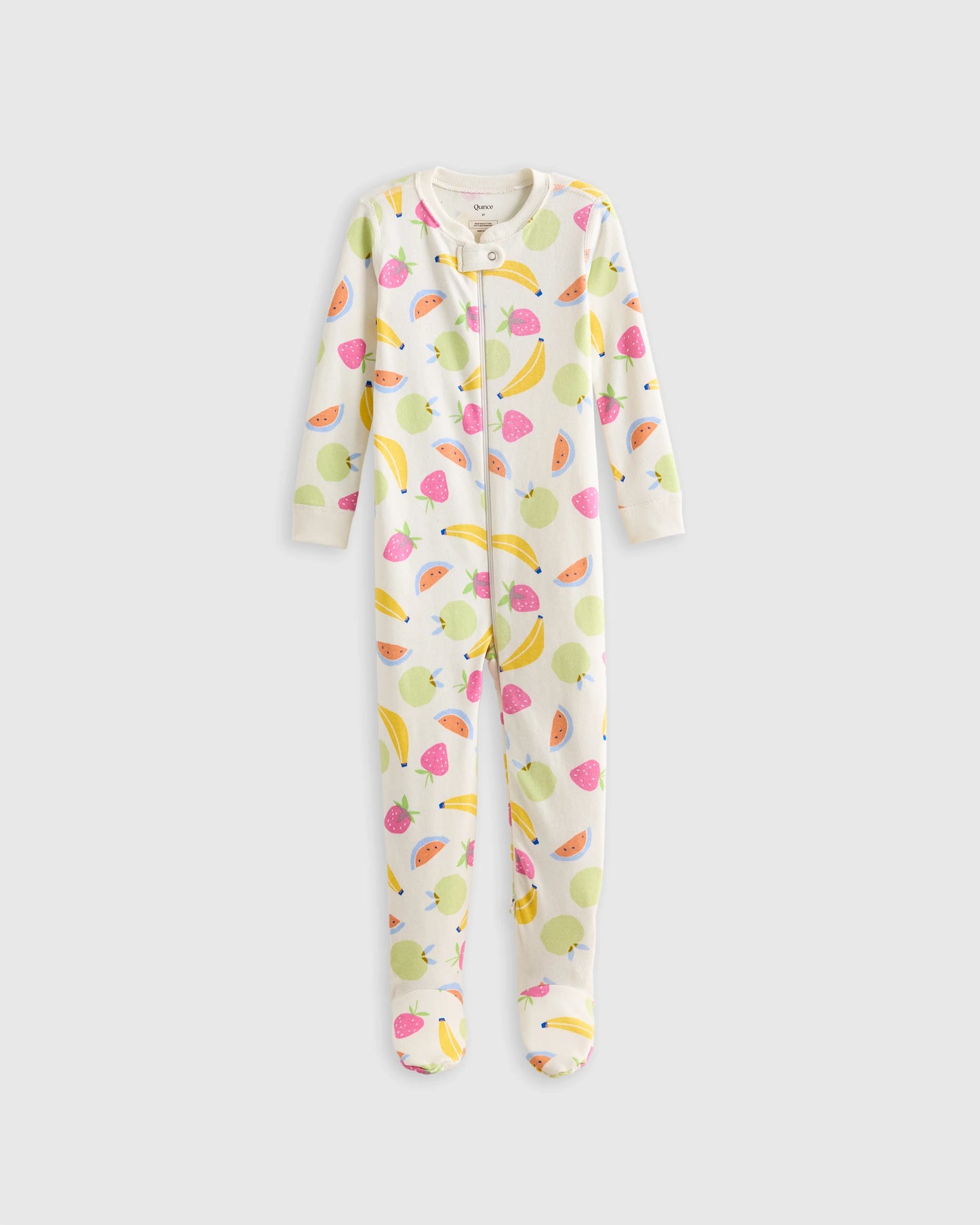 100% Organic Cotton Footie Pajama - 2T / Vehicles