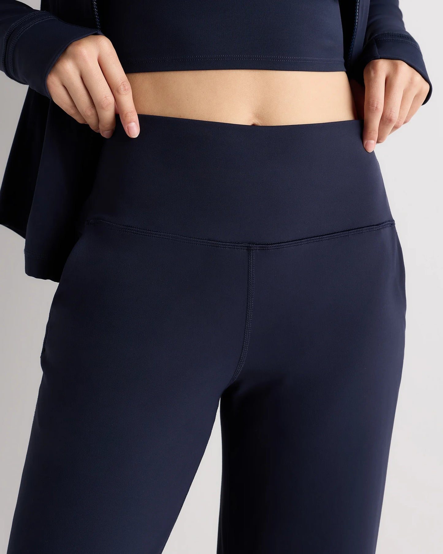 Ultra-Form High-Rise Wide Leg Pants - XS / Black