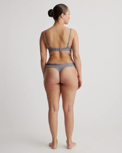 Micromodal Thong (6-pack) - XS / Warm Sand