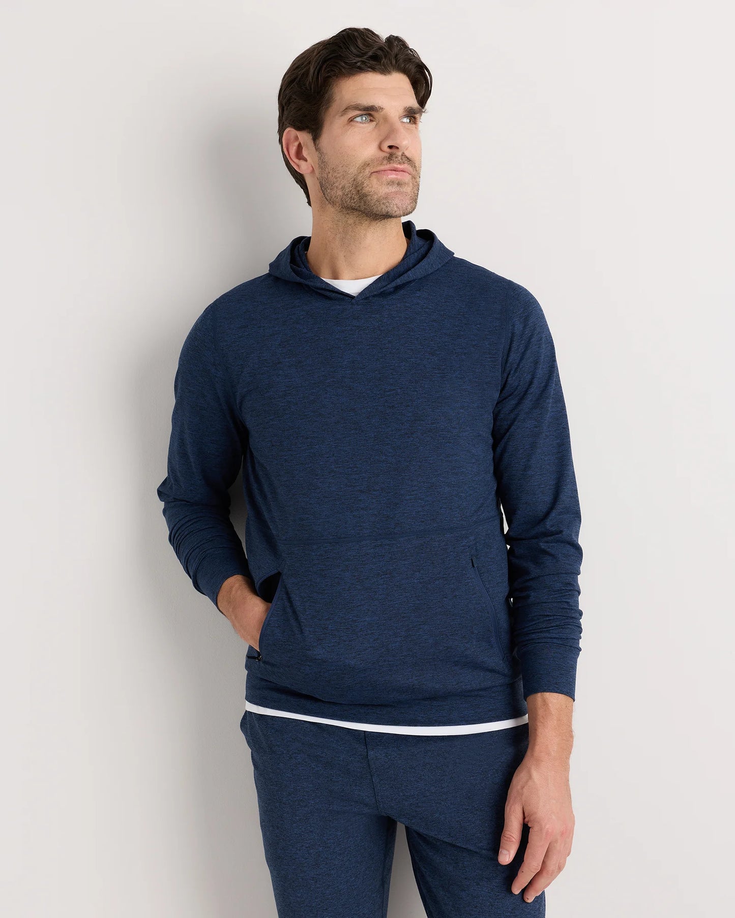 Flowknit Performance Hoodie - XS / Heather Coffee Bean Brown
