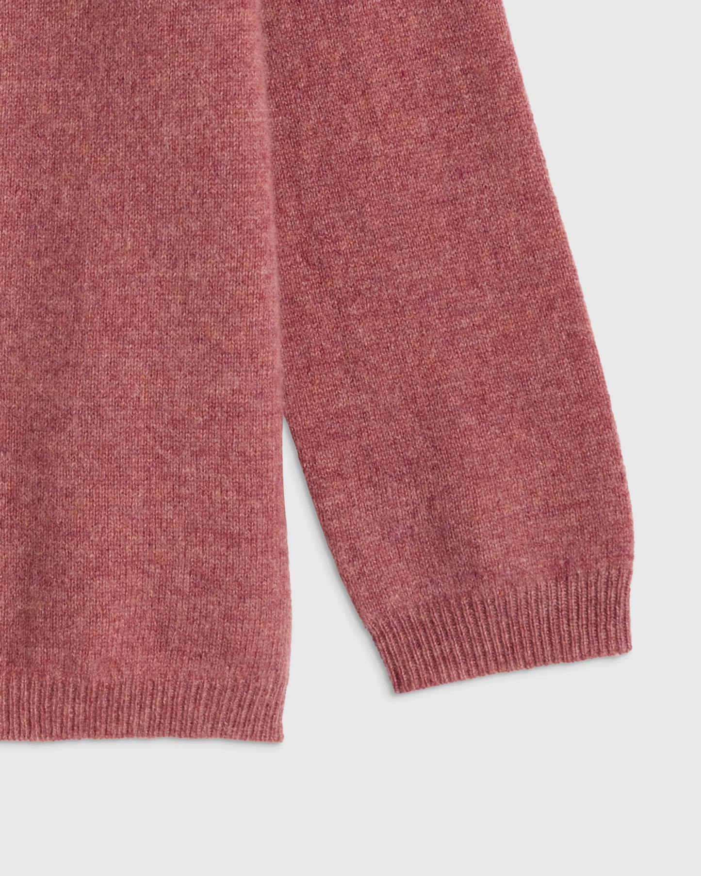 Washable Cashmere Crewneck Sweater - 2T / Forest Floor Green