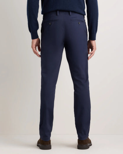 Organic Cotton Stretch Chino Pants - Slim - 30X30 / Stone