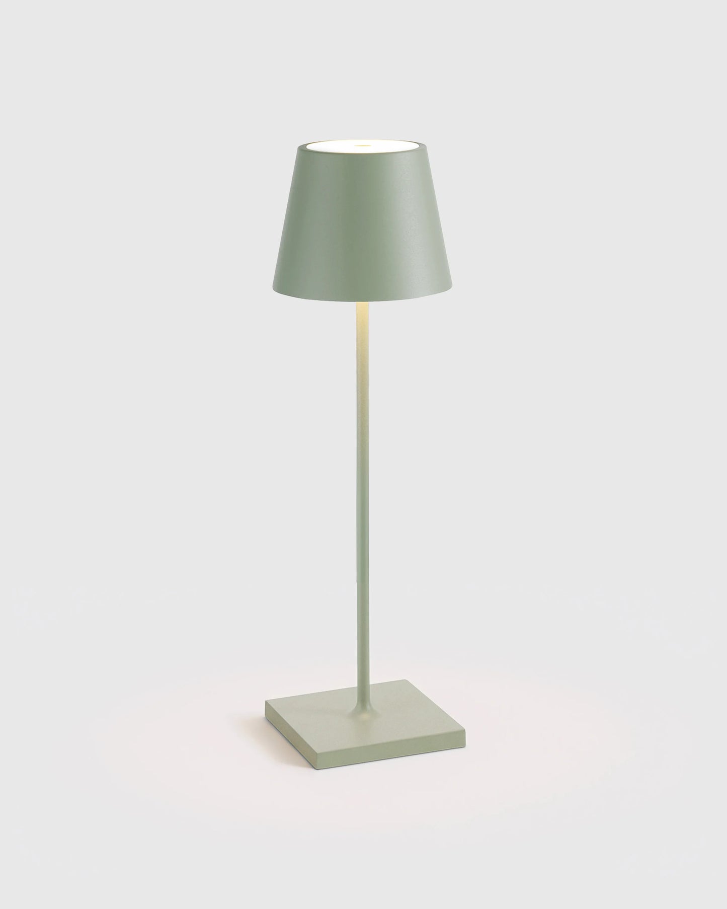 Poldina Pro Rechargeable Table Lamp by Zafferano - Regular / White