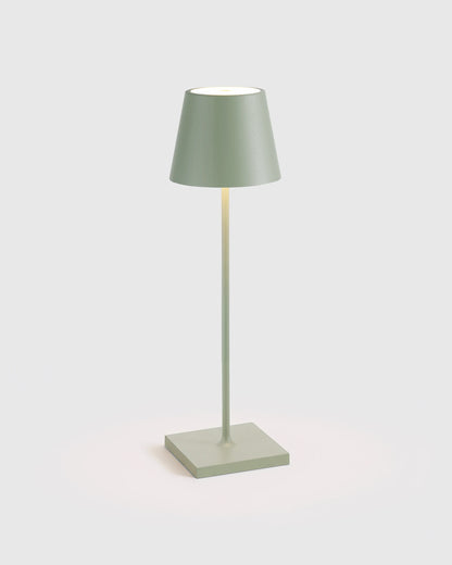 Poldina Pro Rechargeable Table Lamp by Zafferano - Regular / White