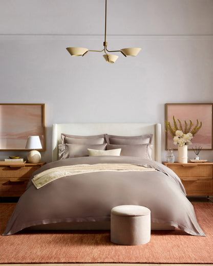 Signature Giza Cotton Sateen Deluxe Bedding Bundle - Twin / Dried Sage