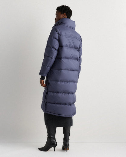 Responsible Down Long Puffer Jacket - XS / Black