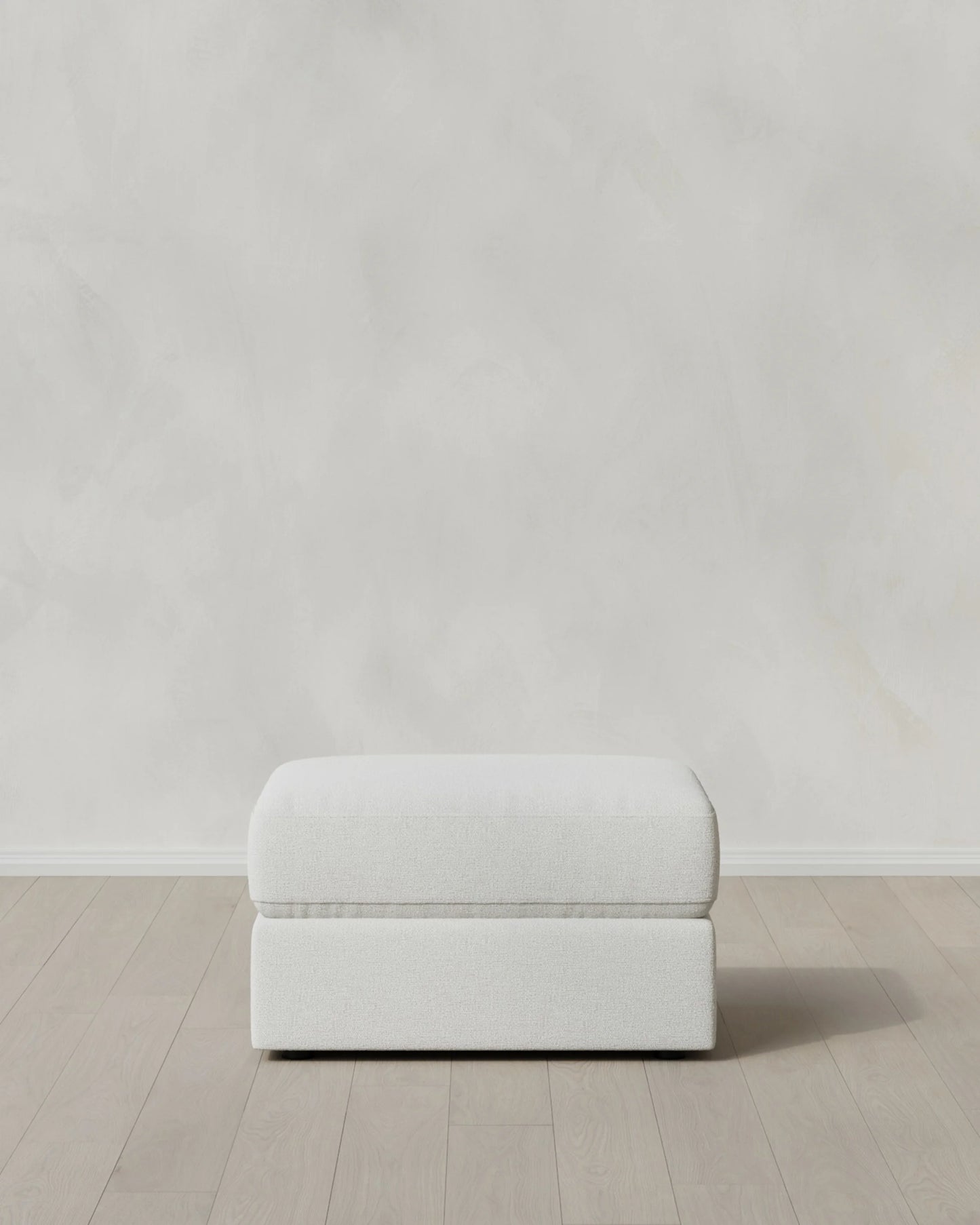 Ashford Deep Seat Ottoman in Performance Basketweave - One Size / Navy