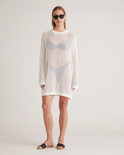 Italian High-Leg Bikini Bottom - XS / Mocha Midi Dot