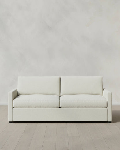 Brennan Sleeper Sofa in Performance Basketweave - Queen / Flax