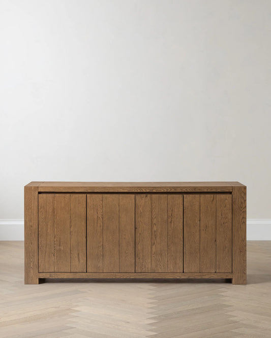 Reclaimed Oak Sideboard - One Size / Cafe Brown