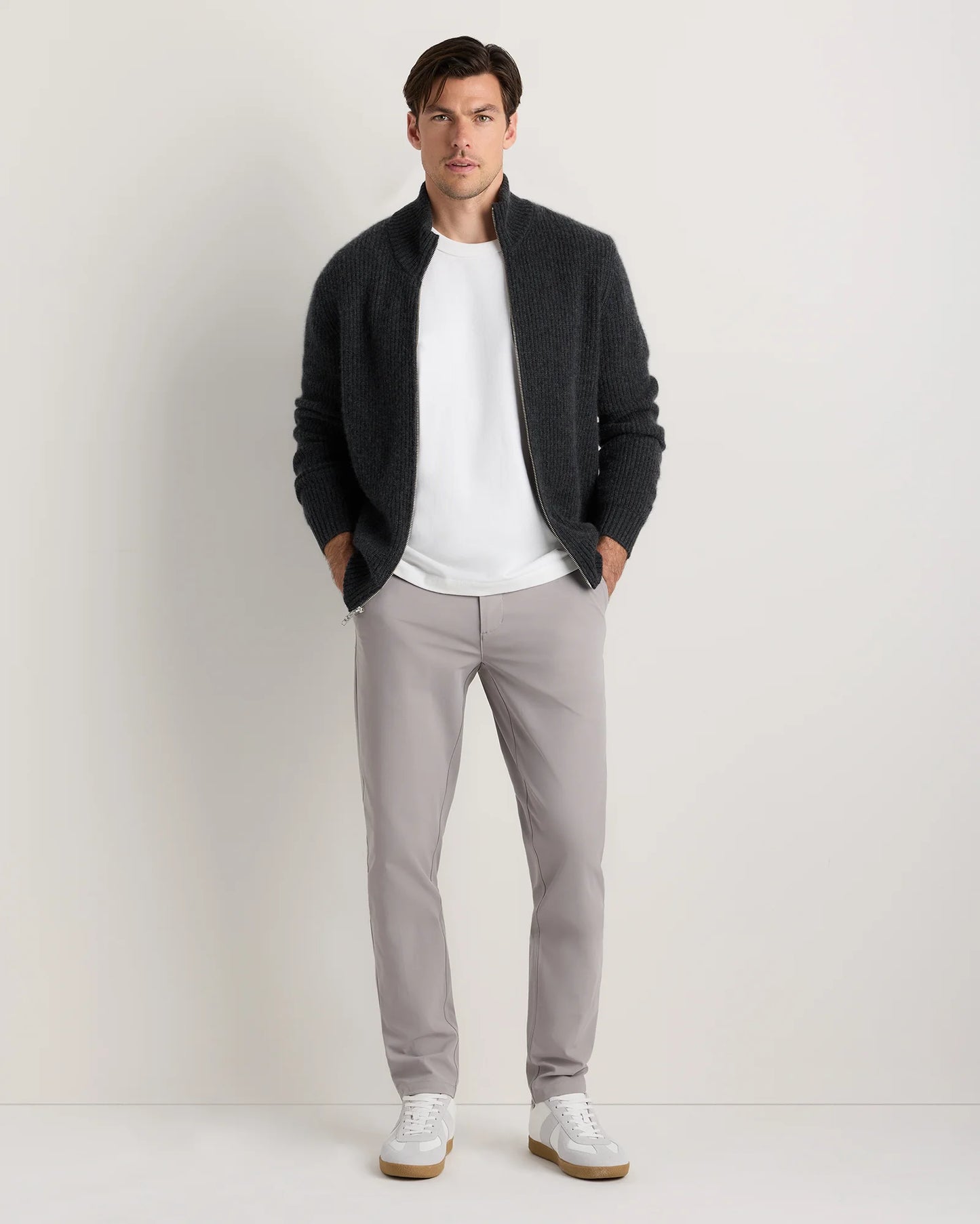 Performance Stretch Technical Dress Pants - 30X30 / Steel Grey