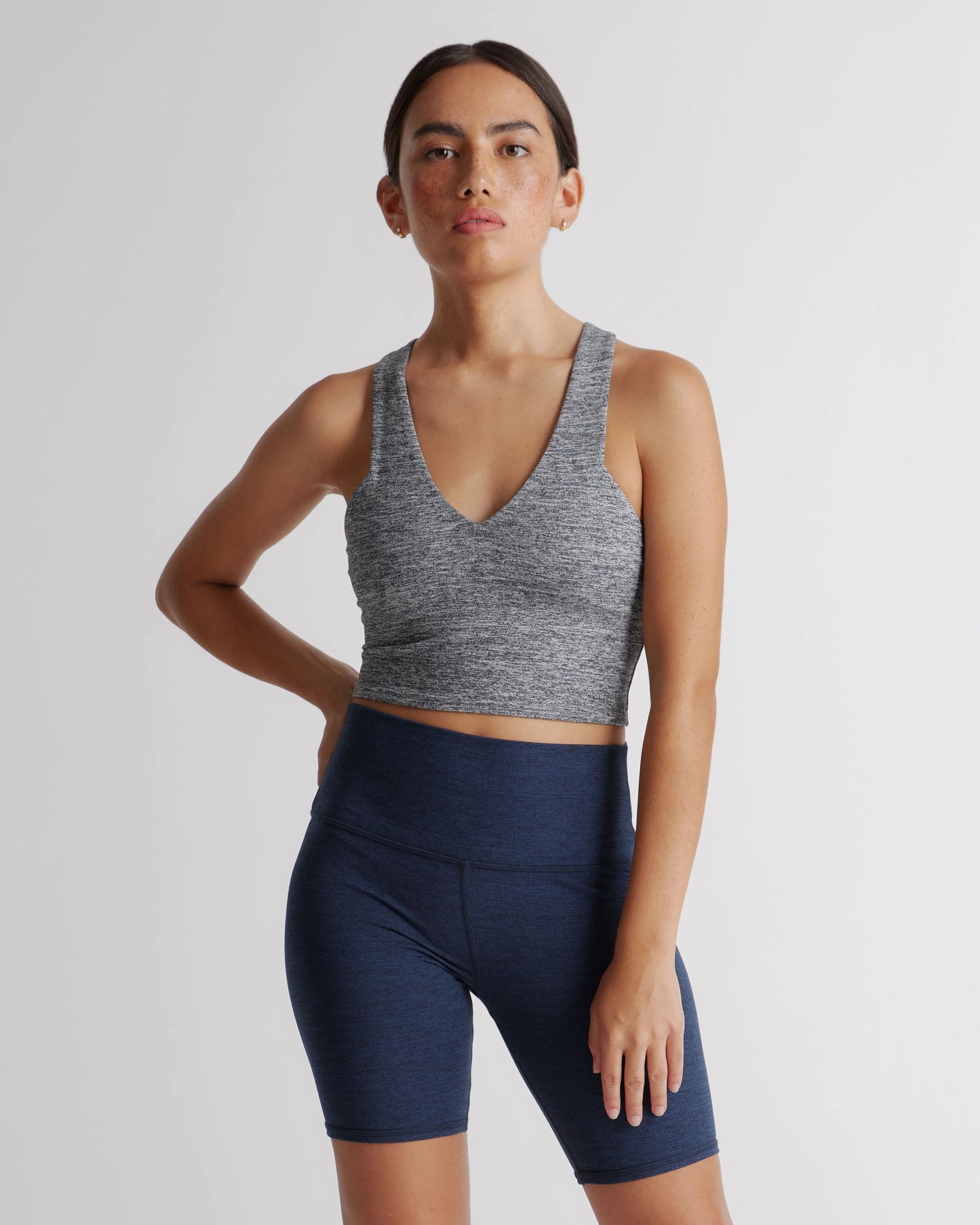 Ultra-Soft Bike Short - XS / Heather Espresso