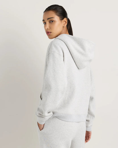 Everyday Fleece Full-Zip Hoodie - XS / Coastal Sage