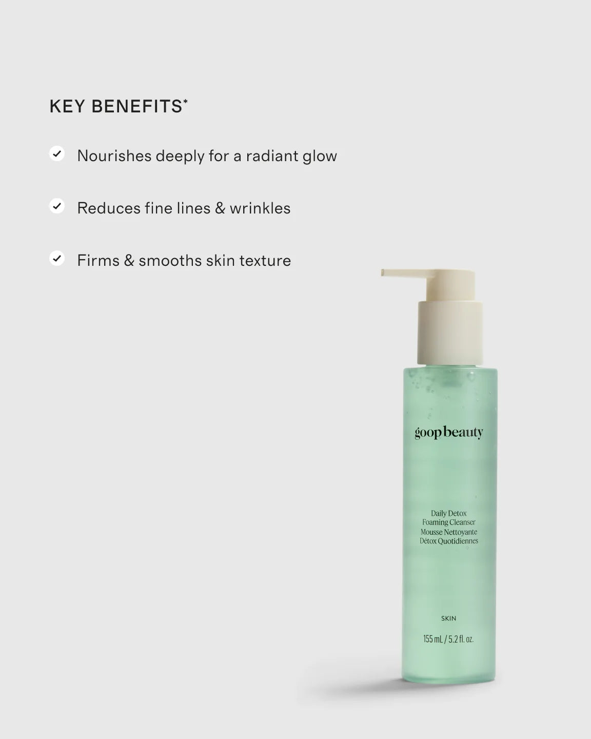 Daily Detox Foaming Cleanser by goop Beauty - One Size / No Color