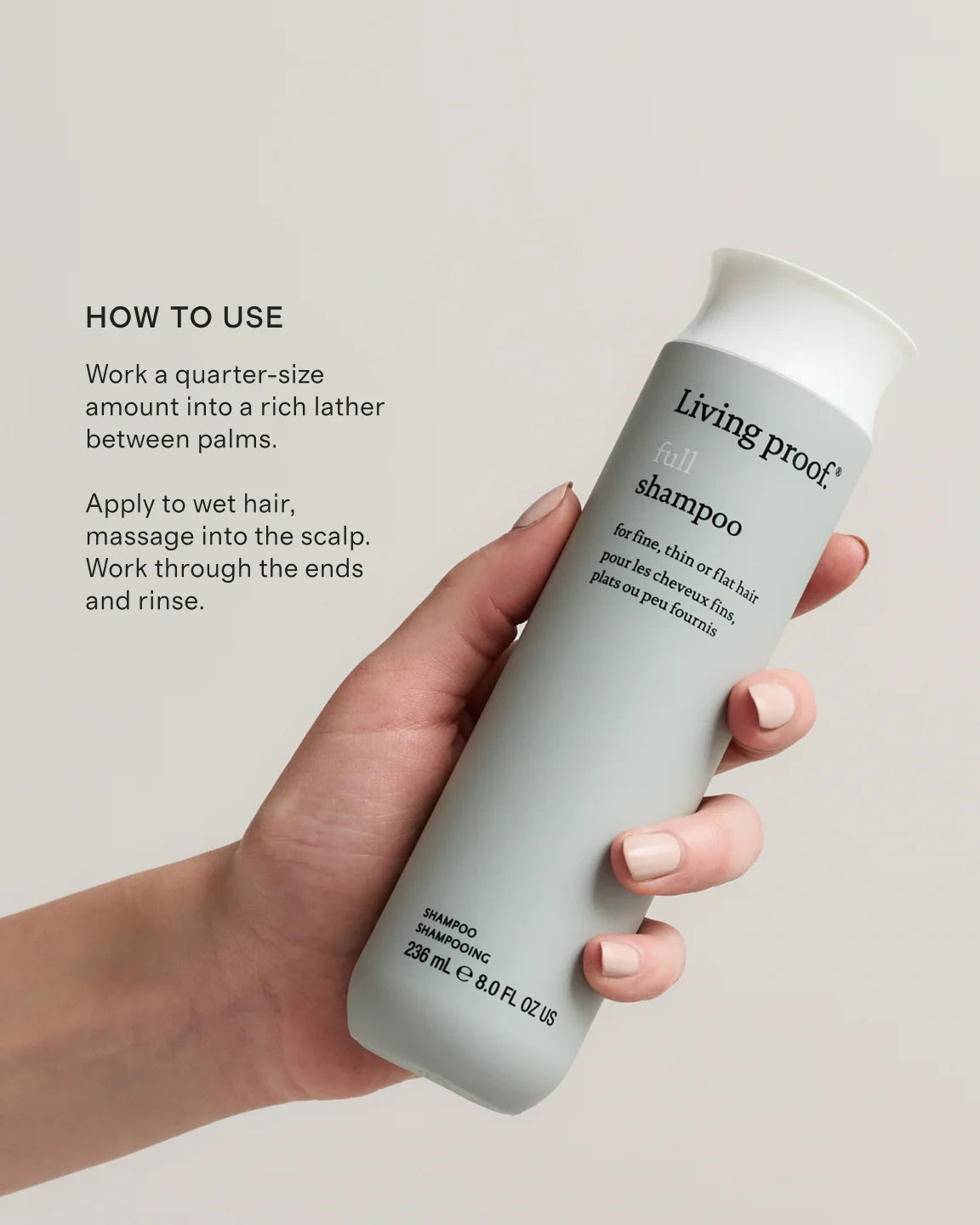 Full Shampoo 8 oz by Living Proof - One Size / No Color