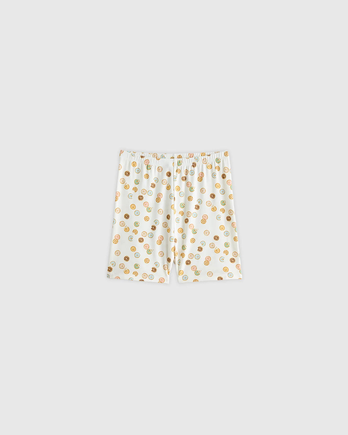 Bamboo Short Sleeve and Shorts Pajama Set - 2T / Lavender Hearts