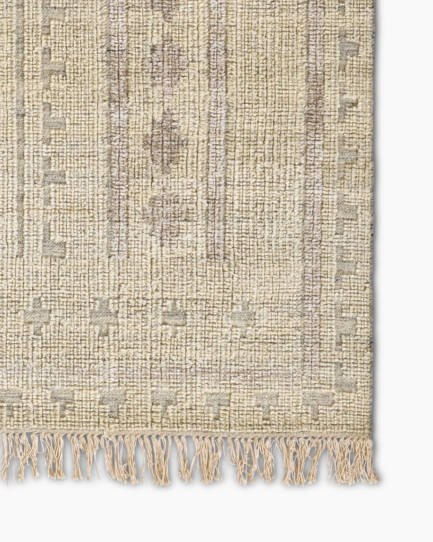 Lima Handwoven Wool Rug - 3'6" x 5'6" / Ivory