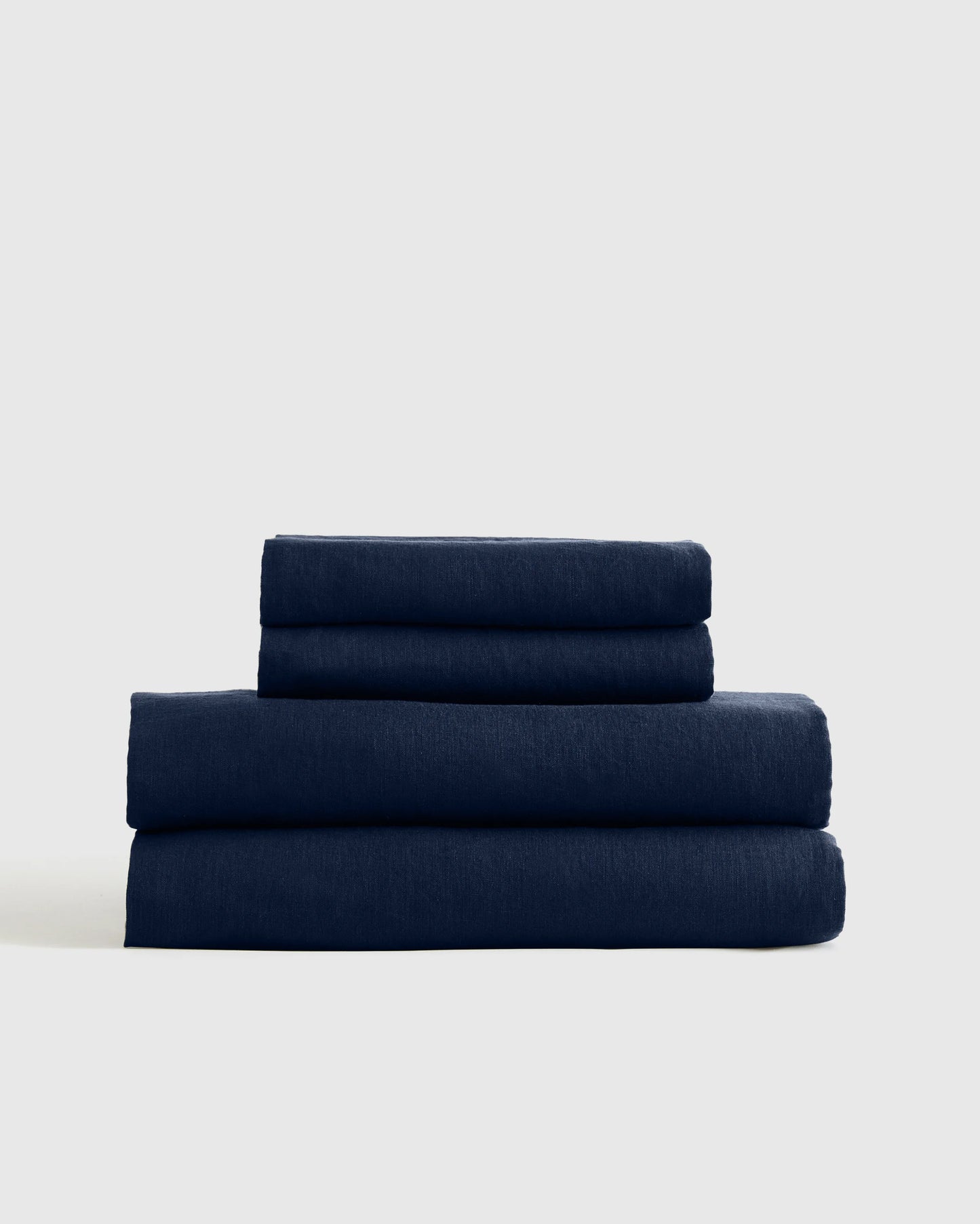 European Linen Sheet Set - Twin / Peach