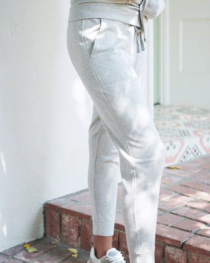 SuperSoft Fleece Joggers - XS / Smoked Thyme Green