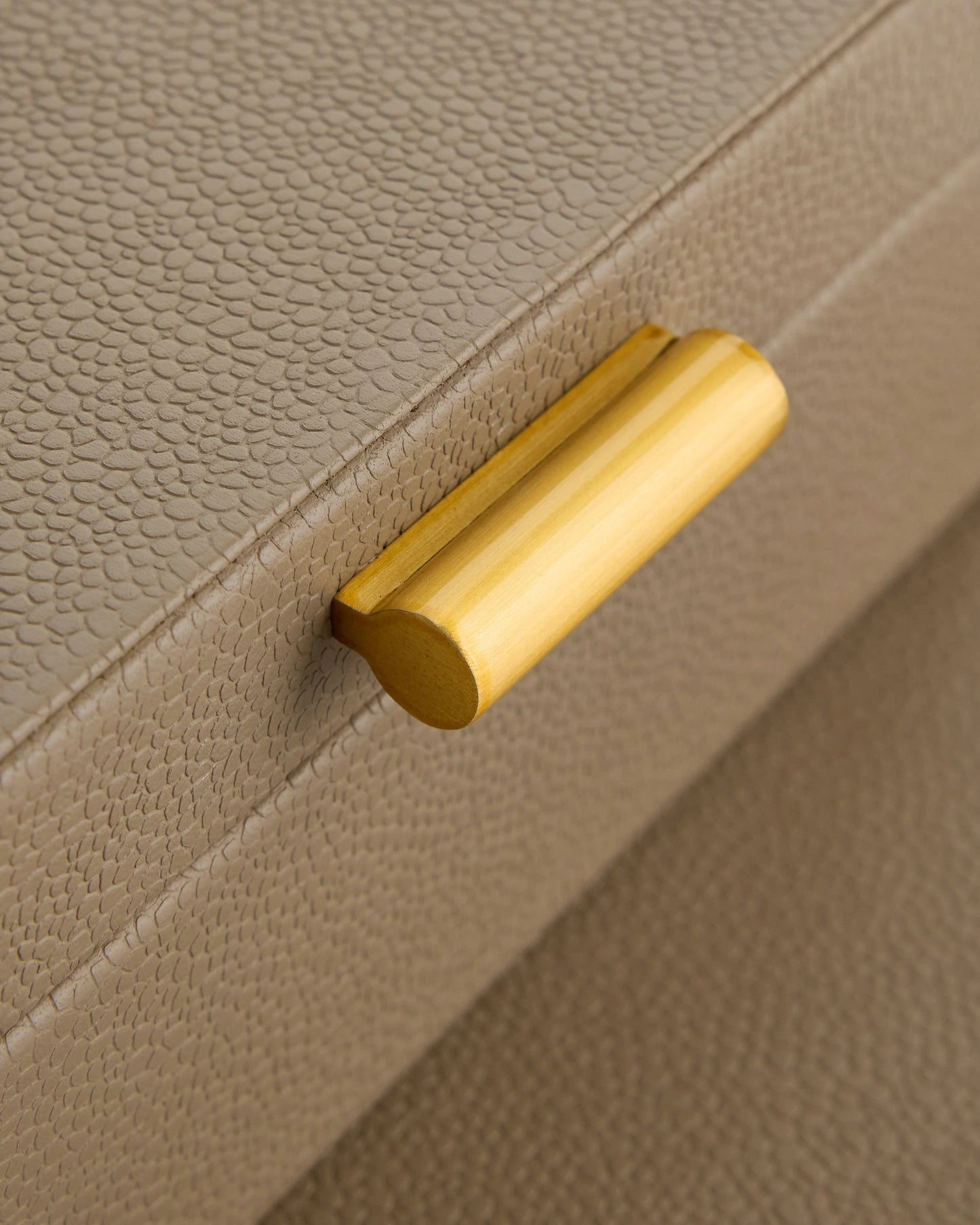 Shagreen Leather Decorative Boxes (Set of 2) - Set of 2 / Blush