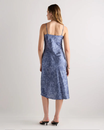 100% Washable Silk Slip Dress - XS / Black