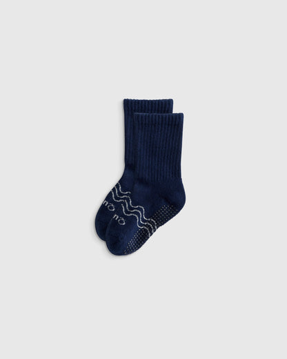 Organic Cotton Calf Sock 8-pack - 12M-24M / Neutral Multi
