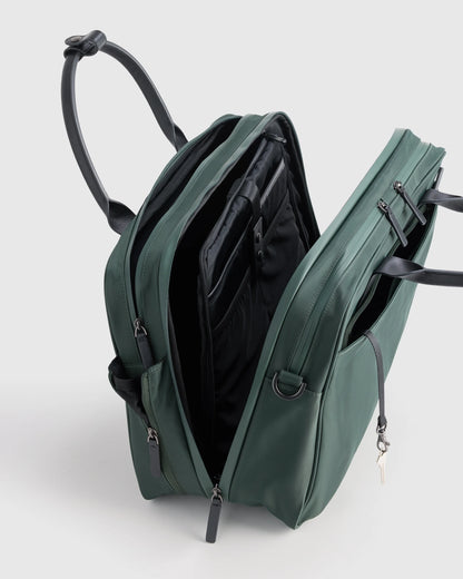 Voyage Nylon Split Travel Bag - One Size / Dark Green