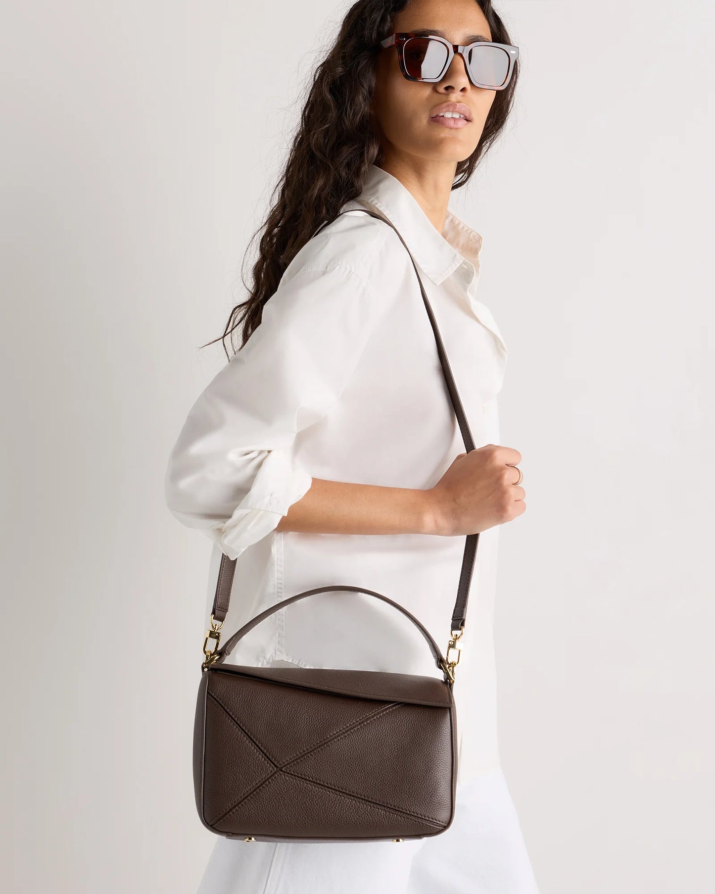 Sabine Crossbody - One Size / Espresso Brown
