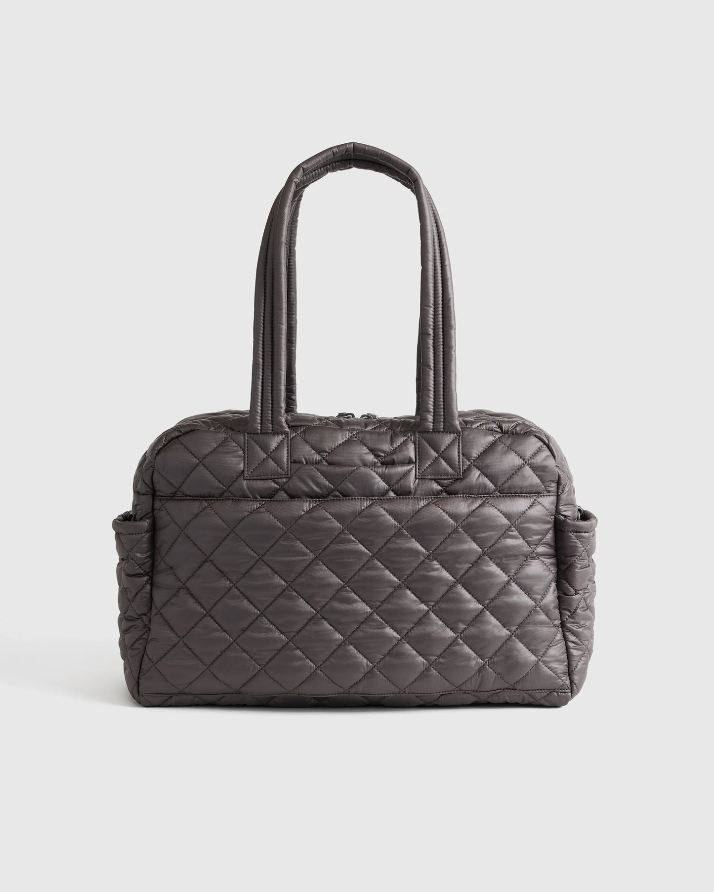 Transit Quilted Duffle Bag - One Size / Taupe Brown