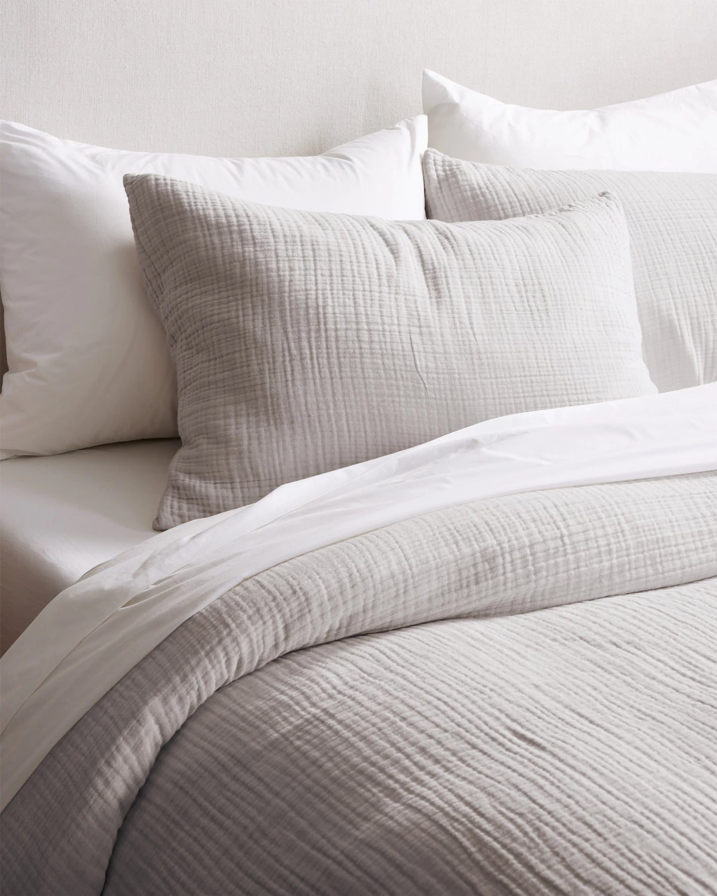 Organic Cotton Gauze Sham Set - Standard / Dried Sage