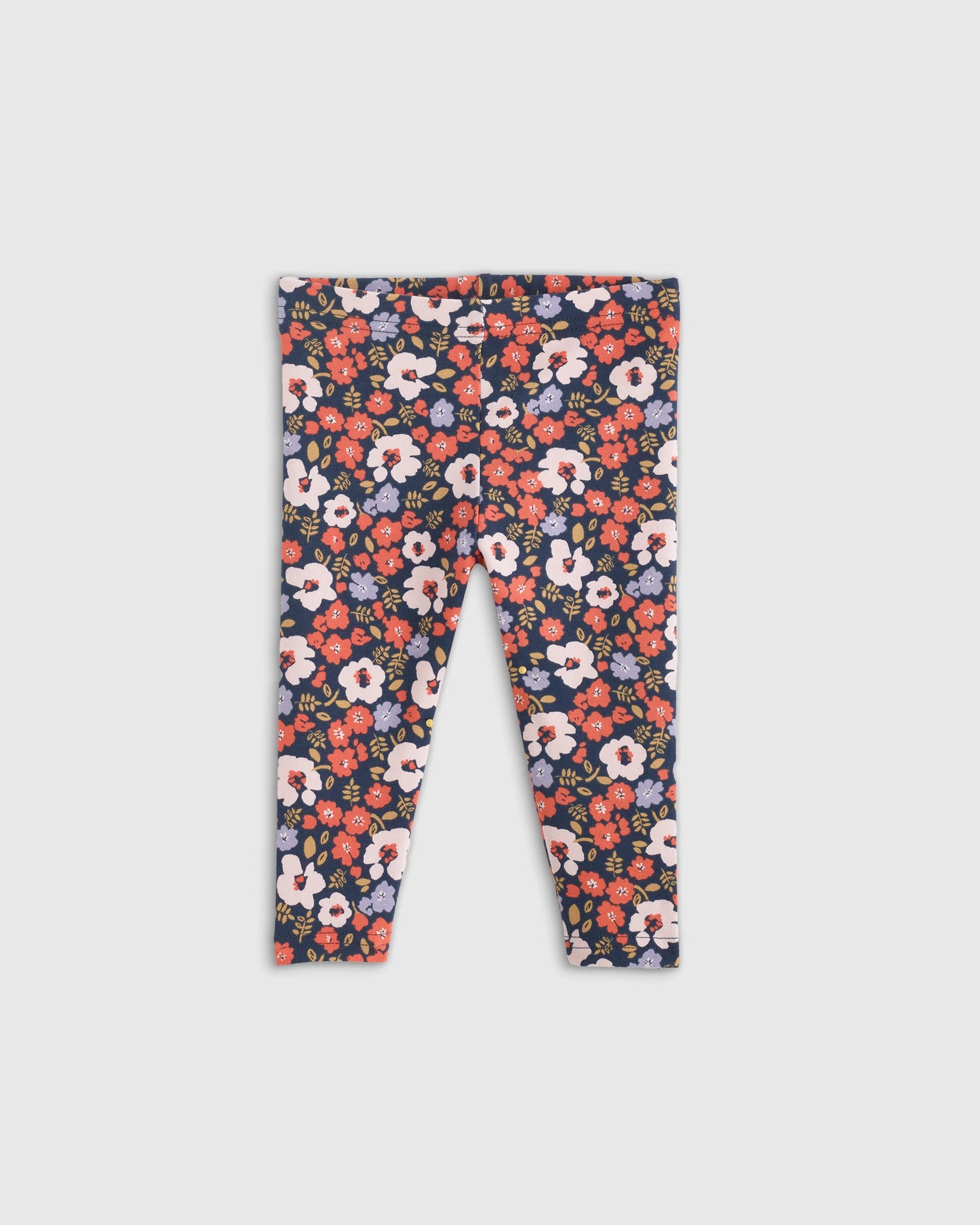 Organic Cotton Leggings 4-Pack - 0-3M / Golden Daisy/Black Dot