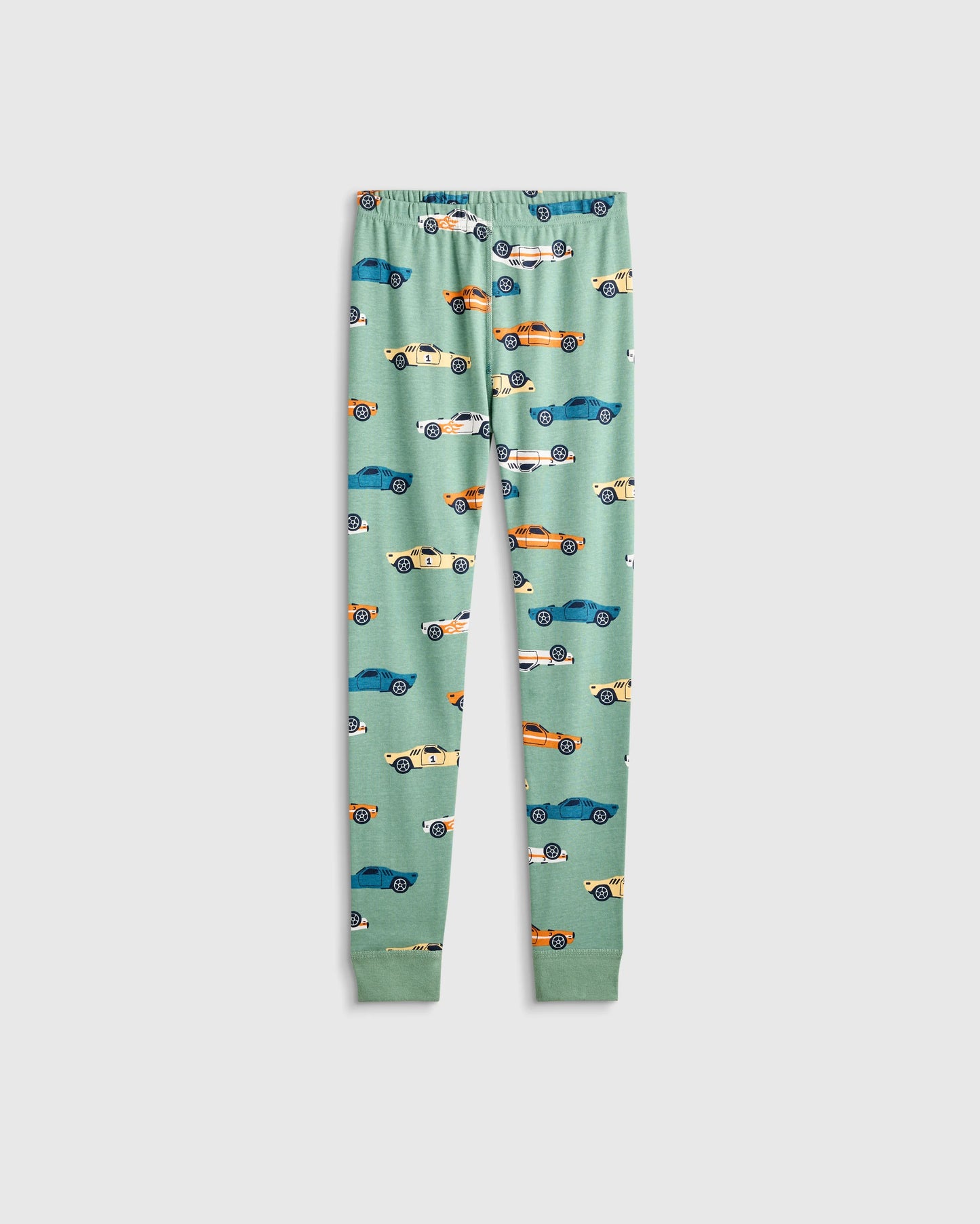 100% Organic Cotton Short Sleeve and Pant Pajama Set - 2T / Planets